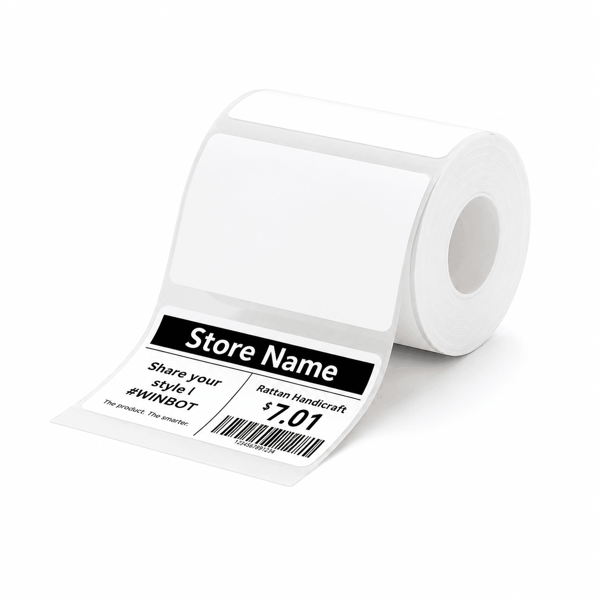 NIIMBOT 50x30mm white thermal labels 230pcs for label printers