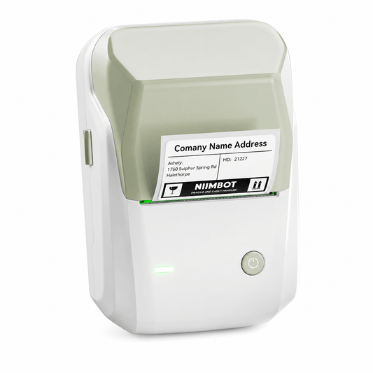 NIIMBOT B1 2 Inch 203DPI Bluetooth Thermal Label Printer Green