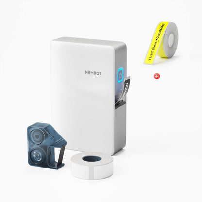 NIIMBOT N1 0.5" Thermal Transfer Label Maker — 203DPI Bluetooth Portable Printer with 5-Color Ribbons