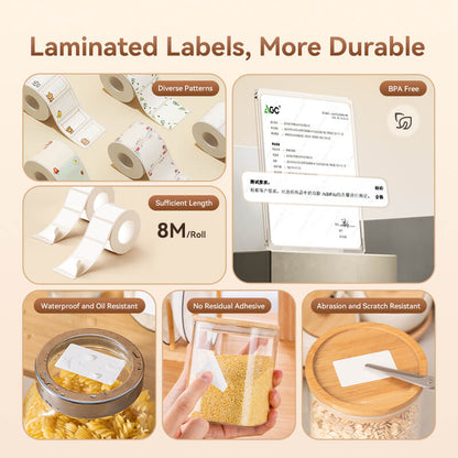 NIIMBOT B2 Label Maker, Thermal Label Printer, Portable Inkless Label Maker