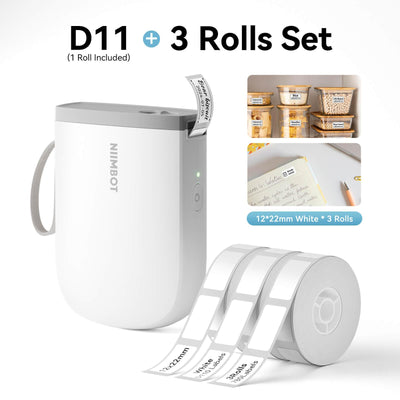 NIIMBOT D11 rolls set white 12x22
