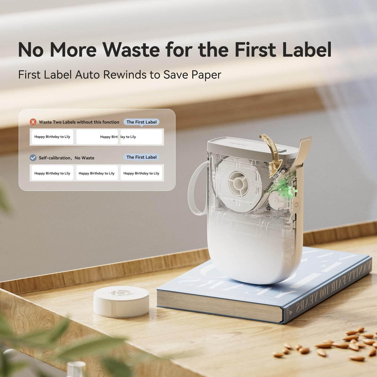 NIIMBOT D11 save paper