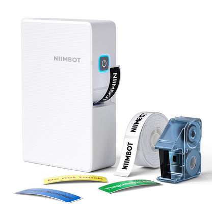 NIIMBOT N1 0.5" Thermal Transfer Label Maker — 203DPI Bluetooth Portable Printer with 5-Color Ribbons