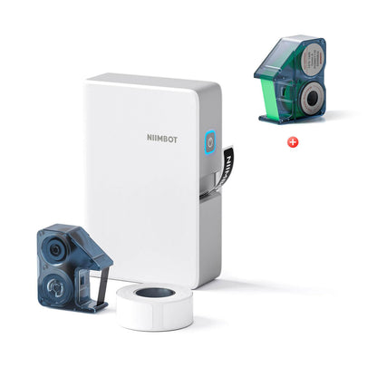 NIIMBOT N1 0.5" Thermal Transfer Label Maker — 203DPI Bluetooth Portable Printer with 5-Color Ribbons