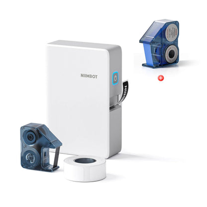 NIIMBOT N1 0.5" Thermal Transfer Label Maker — 203DPI Bluetooth Portable Printer with 5-Color Ribbons