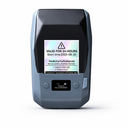 NIIMBOT M2 Thermal Transfer Label Printer with 40×20mm hologram labels
