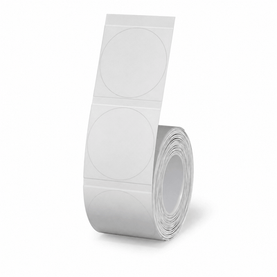 NIIMBOT 31x31mm clear round thermal labels 210pcs