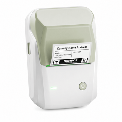 NIIMBOT B1 2 Inch 203DPI Bluetooth Thermal Label Printer Green