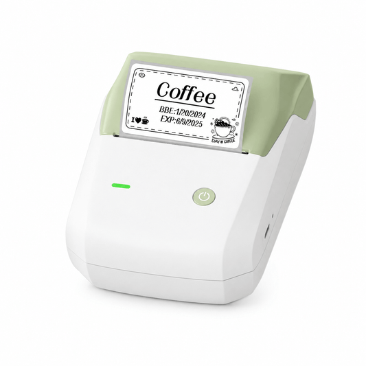 NIIMBOT B1 Pro 2 Inch 300DPI Dual-Colour Bluetooth Thermal Label Printer Green