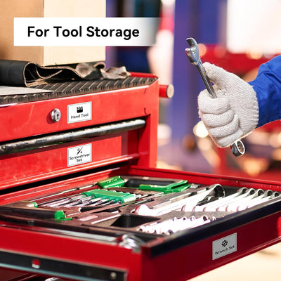 NIIMBOT B1 Labels for Tool Storage Organization