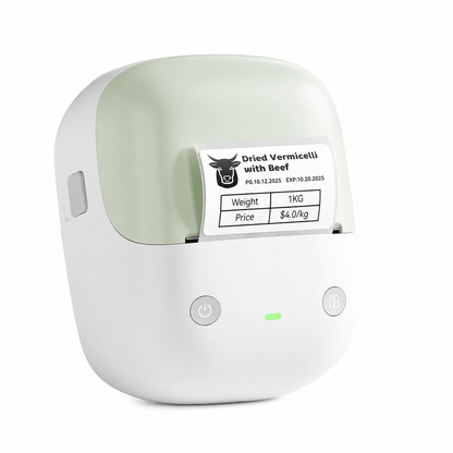 NIIMBOT B2 2 Inch Portable Bluetooth Thermal Label Maker Green
