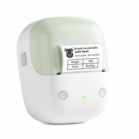 NIIMBOT B2 2 Inch Portable Bluetooth Thermal Label Maker Green