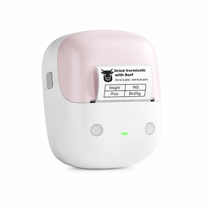 NIIMBOT B2 2 Inch Portable Bluetooth Thermal Label Maker Pink