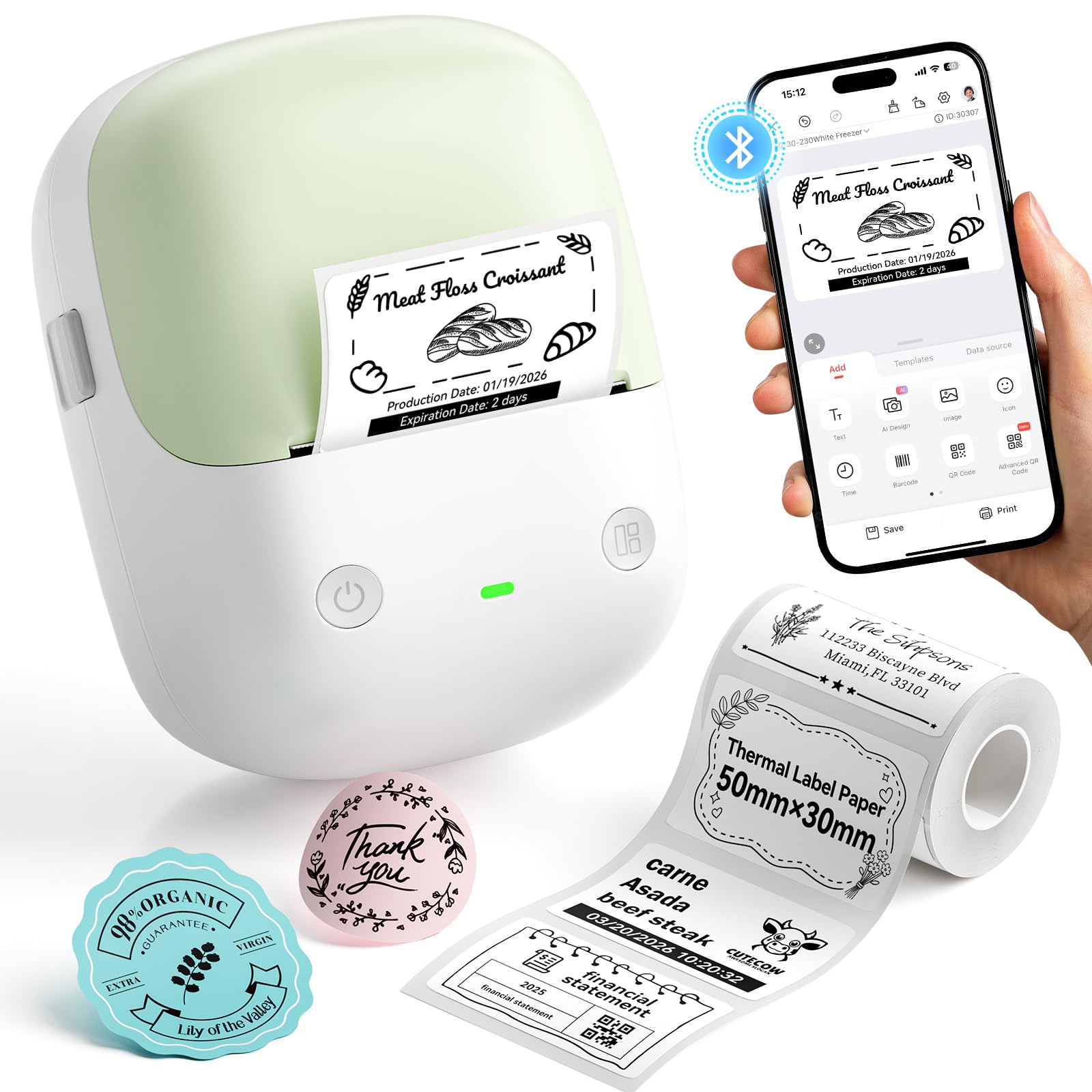 niimbot-b2-label-maker-green