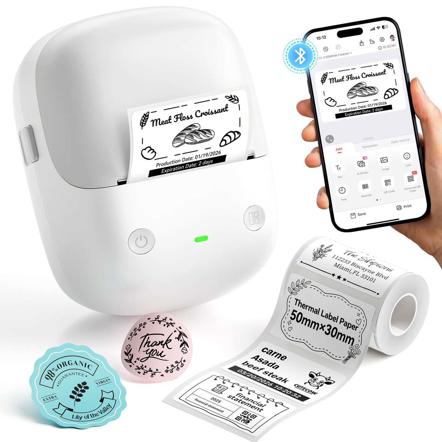 niimbot-b2-label-maker-light-sand