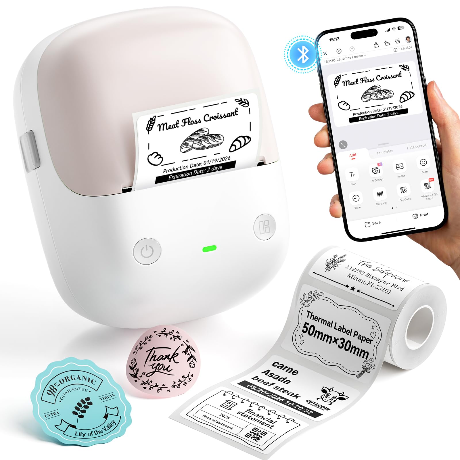 niimbot-b2-label-maker-pink