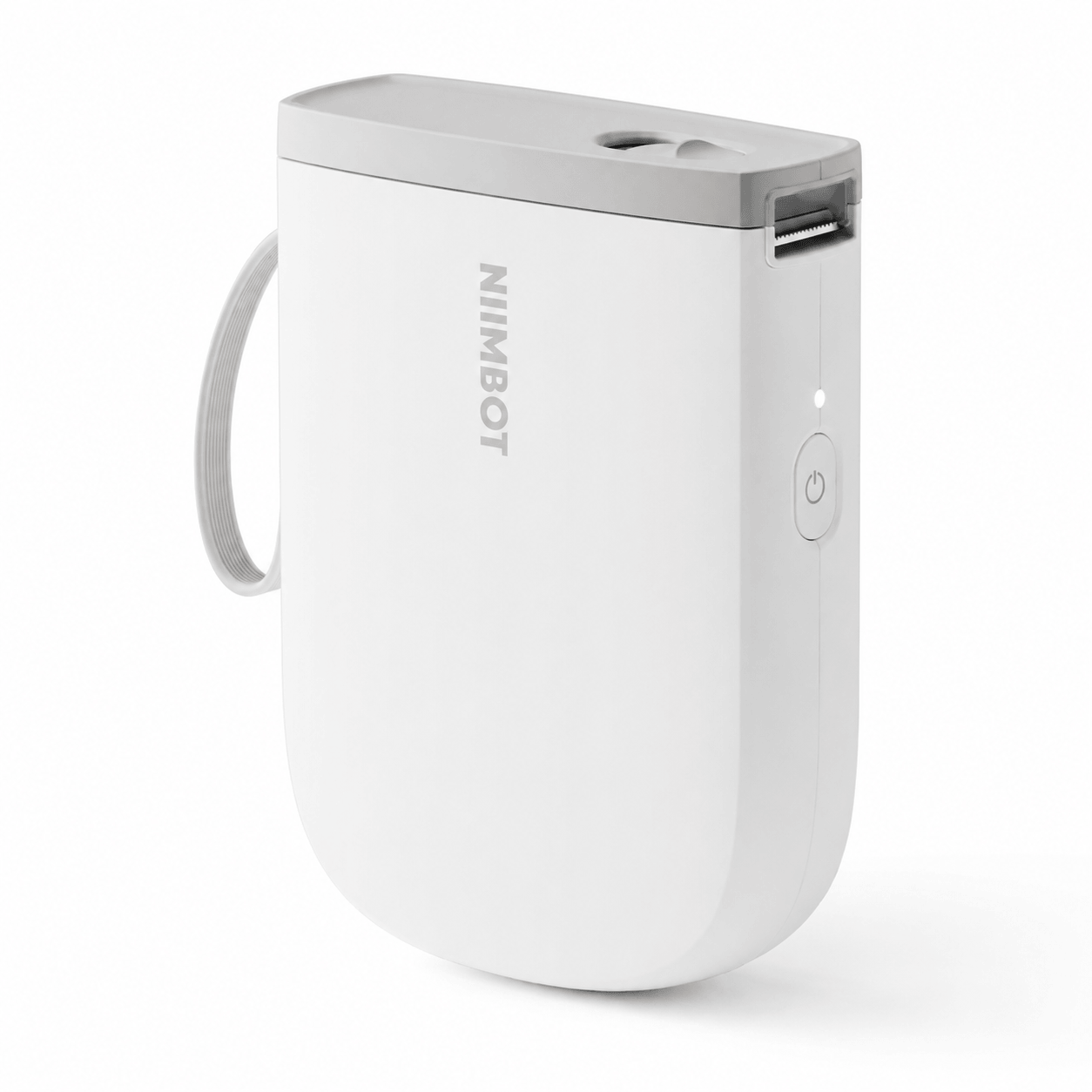 NIIMBOT D11 Mini Bluetooth Thermal Label Printer with Tape White