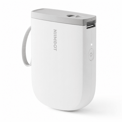 NIIMBOT D11 Mini Bluetooth Thermal Label Printer with Tape White