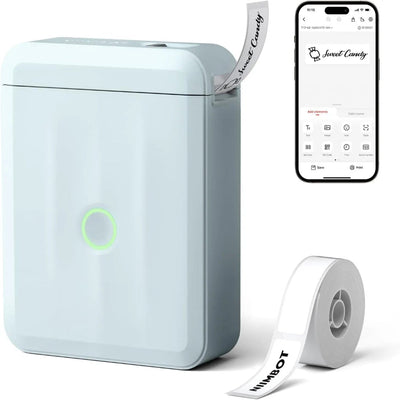 NIIMBOT D110 Blue Bluetooth Thermal Label Printer