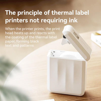 NIIMBOT D110 Mini Bluetooth Label Maker — Portable Thermal Printer for Home, Kitchen, Office & School