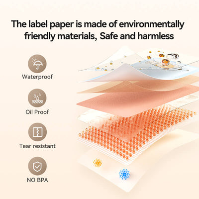 NIIMBOT D110 Mini Bluetooth Label Maker — Portable Thermal Printer for Home, Kitchen, Office & School