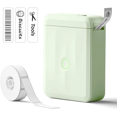 NIIMBOT D110 Portable Mini Bluetooth Inkless Thermal Label Printer Green