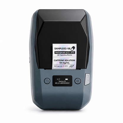 NIIMBOT M2 300dpi label printer in blue