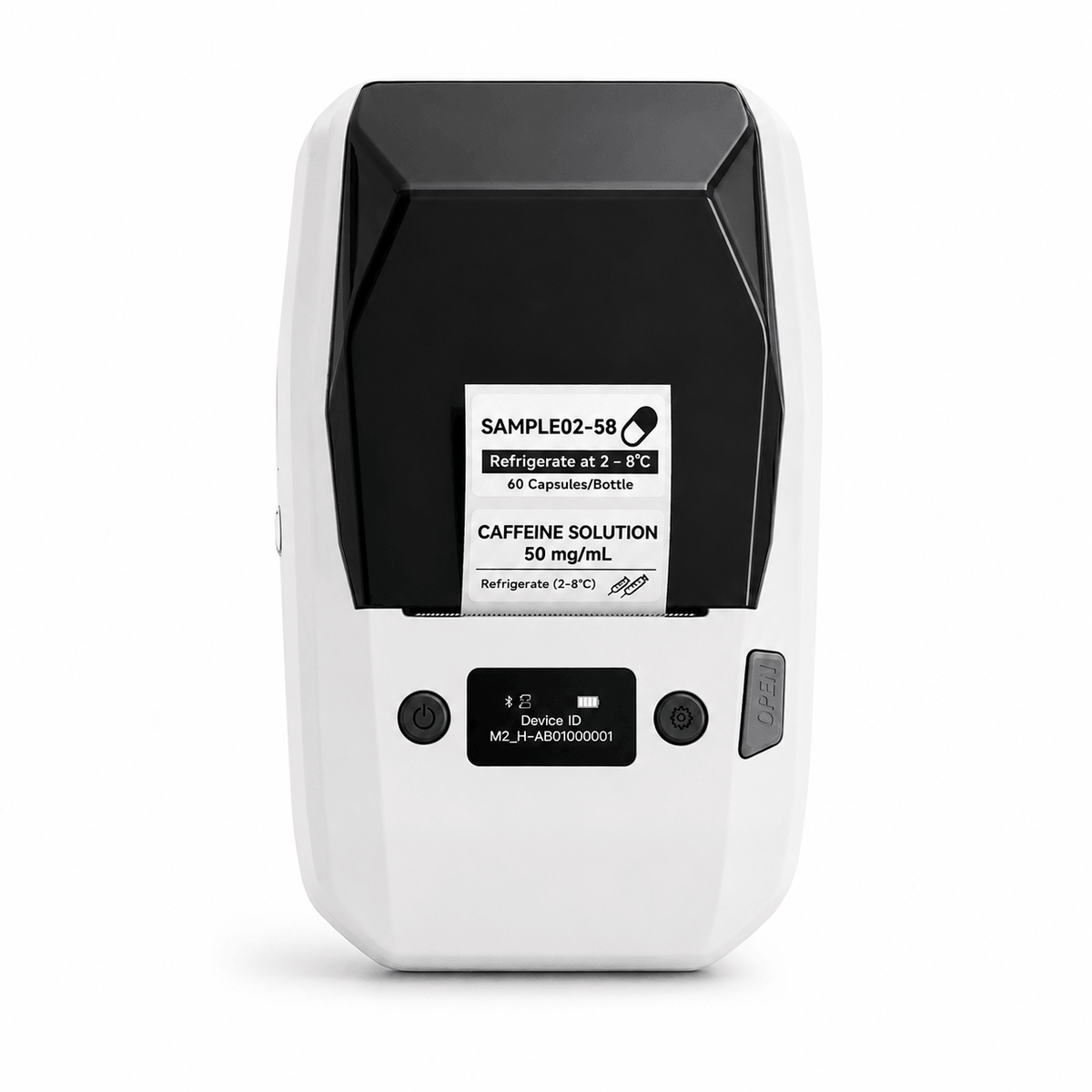 NIIMBOT M2 300dpi label printer in white