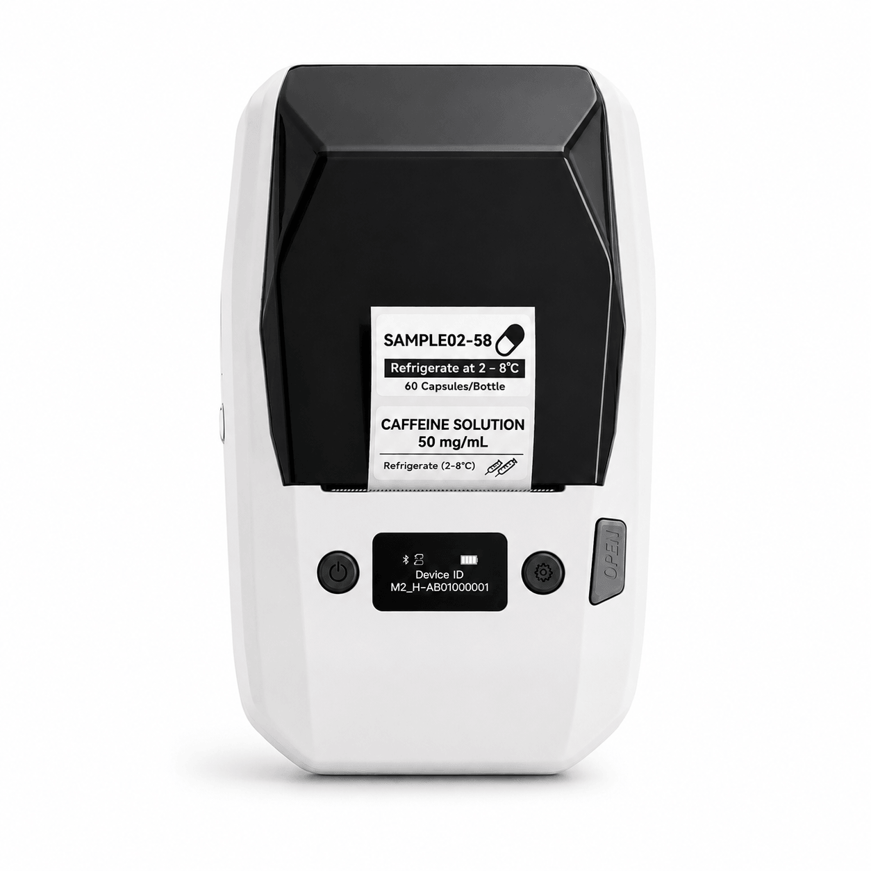 NIIMBOT M2 300dpi label printer in white