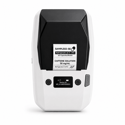 NIIMBOT M2 300dpi label printer in white