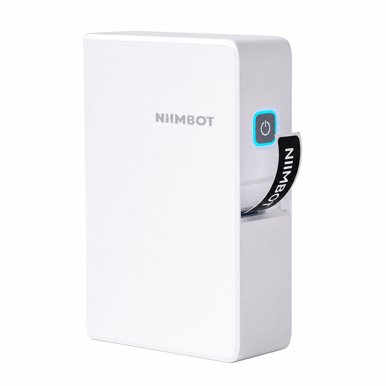 NIIMBOT N1 Portable Bluetooth Label Maker Standard Kit with Black Ribbon and 14×50mm White Label Roll
