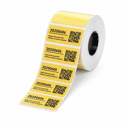 NIIMBOT M2/M3 40×20mm gold thermal printer labels, 345 pcs