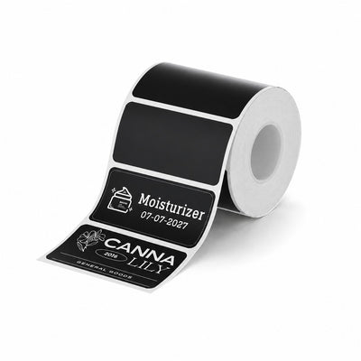 NIIMBOT M2/M3 40×20mm matte black thermal printer labels, 325 pcs