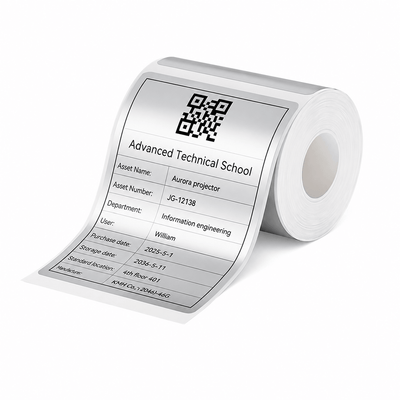 NIIMBOT M2/M3 50×70mm silver thermal printer labels, 100 pcs