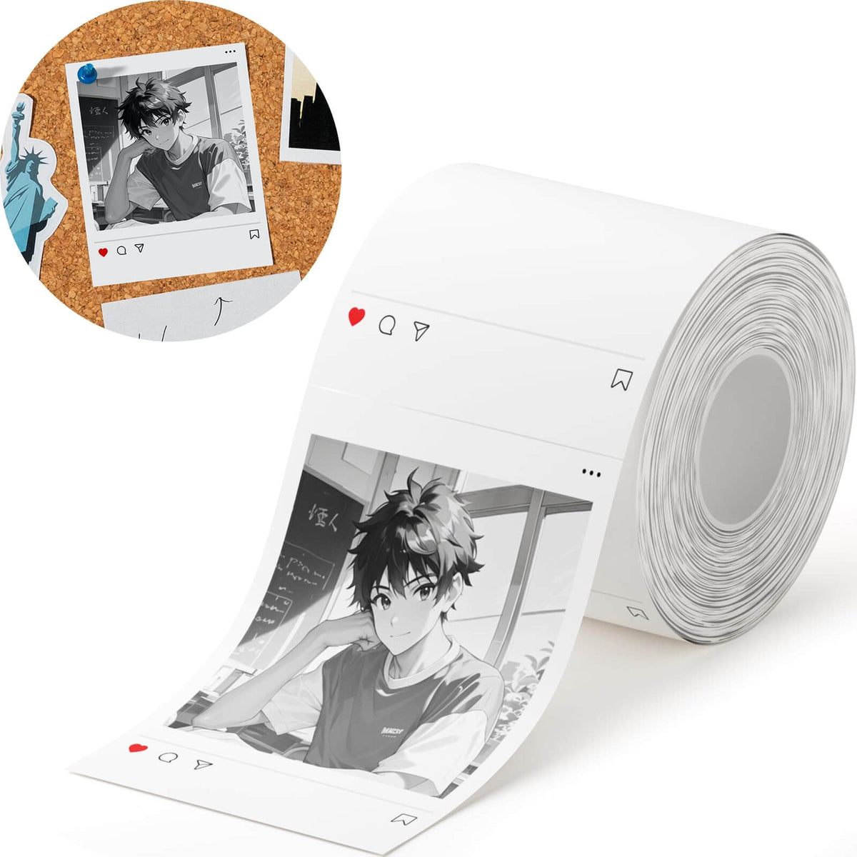 niimbot thermal label printer labels sns