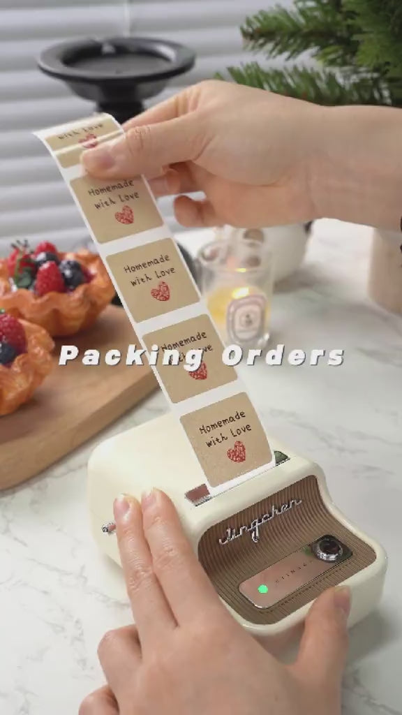 niimbot b21 pro portable label printer video